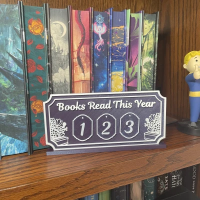 Bộ Đếm Số Sách Đọc Trong Năm