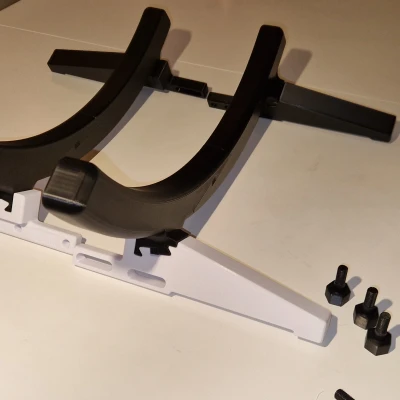 Chân chống xe đạp điều chỉnh 25-51 mm (tất cả bộ phận in 3D)