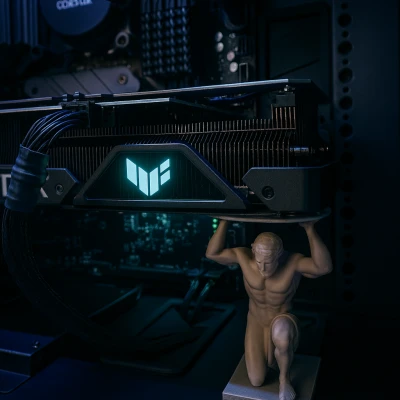 Giá Đỡ GPU Thiết Kế Atlas Độc Đáo