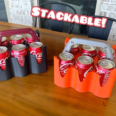 Giá đỡ lon xếp chồng 6 lon