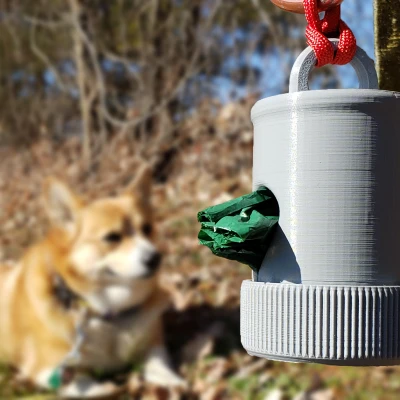 Hộp Đựng Túi Cứt Chó Cứng Cáp Siêu Bền