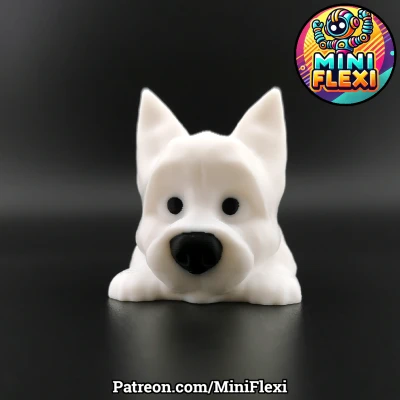 Mini Flexi Chó Săn Cairn - In Tại Chỗ Không Cần Hỗ Trợ