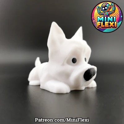 Mini Flexi Chó Săn Cairn - In Tại Chỗ Không Cần Hỗ Trợ