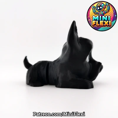 Mini Flexi Chó Săn Cairn - In Tại Chỗ Không Cần Hỗ Trợ