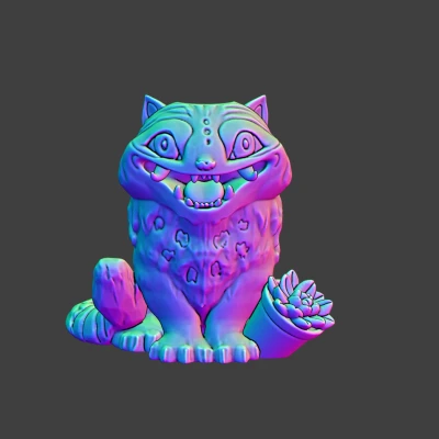 Kẻ Giữ Đồ Derpy Hình Hổ Quỷ Jinu Kpop