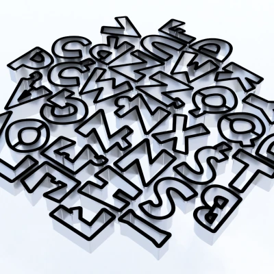 Khuôn Cắt Bánh Quy Chữ Cái (Bảng Chữ Cái Kèm Ký Tự Đặc Biệt Tiếng Ba Lan)