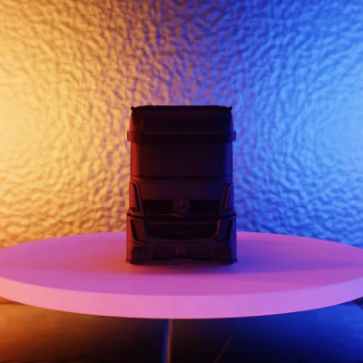 Mô hình Xe tải Mercedes-Benz Actros Hạng Nặng Hiện Đại