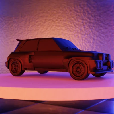 Mô Hình Xe Renault 5 Rallye Edition - Hot Hatch Đua Rally