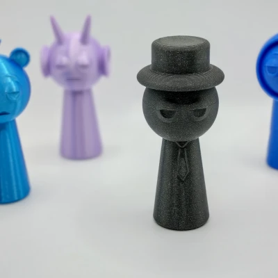 Mô Hình Black Sprunki Mini