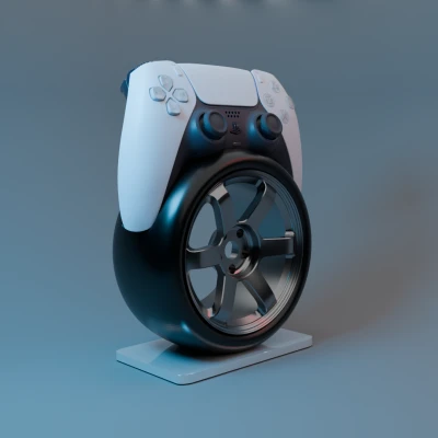 Giá Đỡ Tay Cầm PS5 Kiểu Mâm Xe JDM