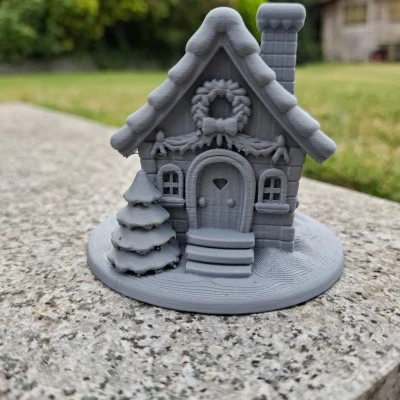 Nhà Cổ Tích Mùa Đông Ấm Áp