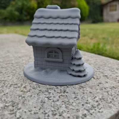 Nhà Cổ Tích Mùa Đông Ấm Áp