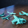 Bộ Sưu Tập Mô Hình Máy Bay Low Poly V1 - Thumbnail 1