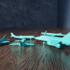 Bộ Sưu Tập Mô Hình Máy Bay Low Poly V1 - Thumbnail 5