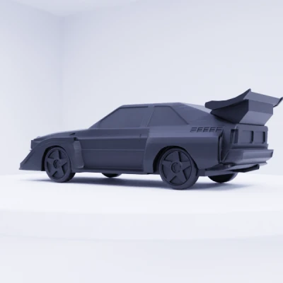 Mô Hình Audi Quattro S1 - Xe Rally Huyền Thoại