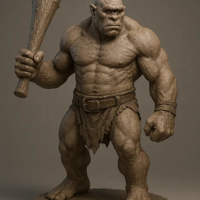 Tượng Cyclops cho game RPG