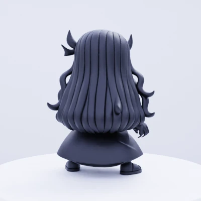 Mô hình Nezuko Kamado Dạng Quỷ - Hành Động