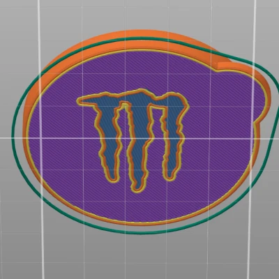 Nắp Lon Monster Có Logo (in một lần)