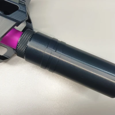 Chụp nòng BCAR + Ống bọc màu nòng __ MPP __ Súng bơm piston Motorized X-Shot