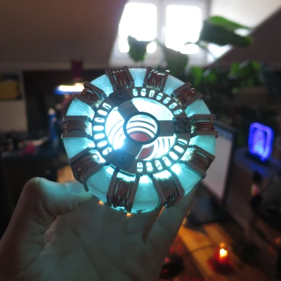 Lò Phản Ứng Arc MK2 Iron Man (Tỉ lệ 1:1) - In 3D Đa Bộ Phận