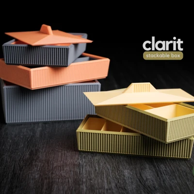 clarit • hộp xếp chồng
