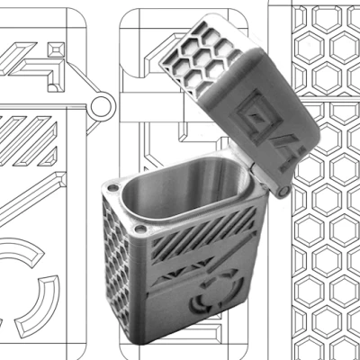 Hộp Đựng Đồ (Phong Cách Sci-Fi Nghệ Thuật)