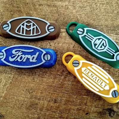 Móc Khóa Xe Hơi Cổ Điển