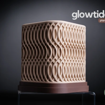 glowtide • Chậu cây tối giản hiện đại