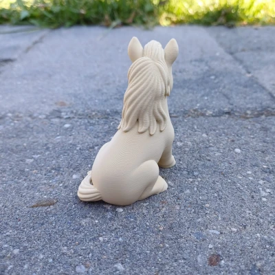 Ngựa Ngồi Dễ Thương