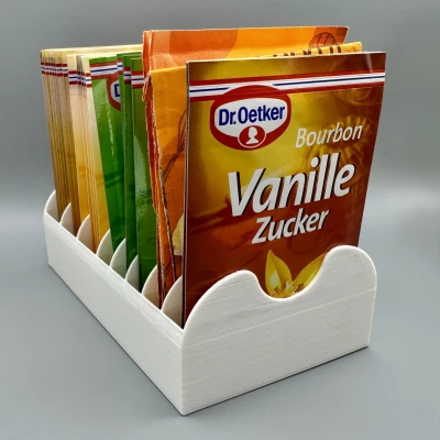 Hộp Đựng Gói Bột Làm Bánh – 8 Ngăn Nhà Bếp