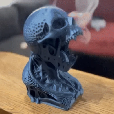 Tượng Đầu Lâu Xông Trầm Thơm