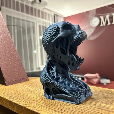 Tượng Đầu Lâu Xông Trầm Thơm