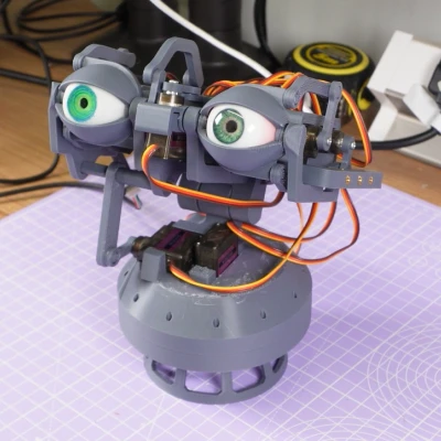 Cơ Chế Mắt Theo Dõi Người và Robot