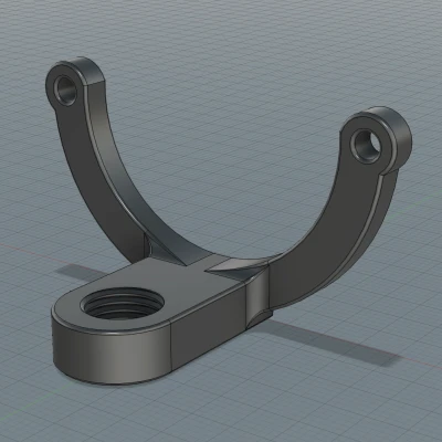 Giá đỡ Khớp nối PTFE Sherpa Mini (Reverse Bowden, Khớp nối PC4‑M10)