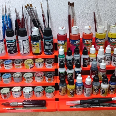 Kệ Để Sơn Tự Làm