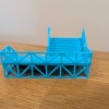 Cầu thang sân ga tàu H0, Bahnsteig Treppe Eisenbahnstation 1:87 - Thumbnail 5