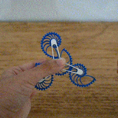 Nautilus Gear Fidget Spinner