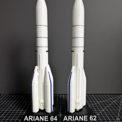 Mô hình tên lửa Ariane 6 tỷ lệ 1:200