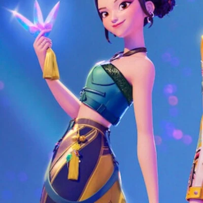 Mô Hình Zoey K-Pop Demon Hunters Kiểu Chibi