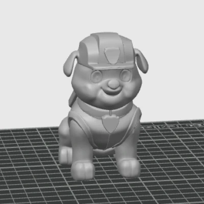 Mô hình Rubble - Paw Patrol