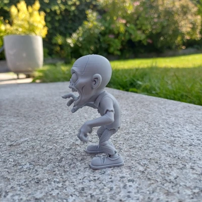 Zombie Lảo Đảo — Mô Hình Mini Halloween Hoạt Hình
