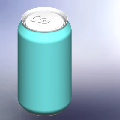 Mẫu Lon Soda/Bia Nhôm 12 oz