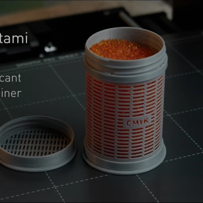 Hộp Đựng Cuộn Sợi Chứa Chất Hút Ẩm Có Biến Tấu