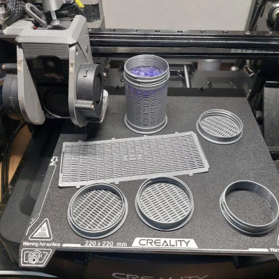 Hộp Đựng Hạt Chống Ẩm, Đã Sửa, Gia Cố và Dễ Lắp Ráp Hơn