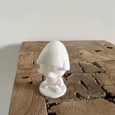 Tượng Calimero 3D được tạo bởi AI