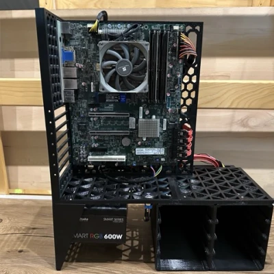 Vỏ Máy Server/PC ATX Khung Mở Hot-Swap