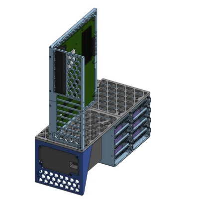 Vỏ Máy Server/PC ATX Khung Mở Hot-Swap