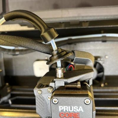 Prusa Core One: Dễ dàng tháo Bowden + Ống dài hơn