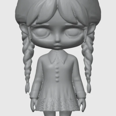 Mô hình Chibi Wednesday Addams