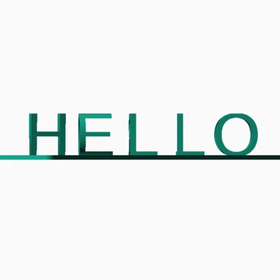 Bộ tạo Ambigram 3D